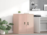Storage Cabinet Pink 60 x 40 x 90 cm Steel 891725