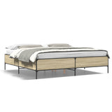 Bed Frame without Mattress Sonoma Oak 180x200 cm Super King 3279783