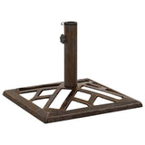 Umbrella Base Bronze 44x44x31 cm Cast Iron 317762