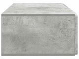 Wall-Mounted TV Cabinet Concrete Grey 78.5 x 41 x 30 cm 898348