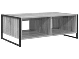 Coffee Table Grey Sonoma 80 x 50 x 40 cm Engineered Wood 886435