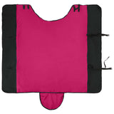 Horse Blanket Pink and Black 95 cm Polyester 42013079