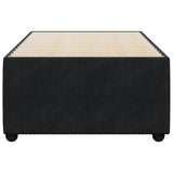 Bed Frame without Mattress Black 90x200 cm Velvet 3284984