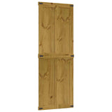 Barn Door CORONA 80x210 cm Solid Wood Pine 4103416