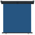 Balcony Side Awning 175x250 cm Blue 48438