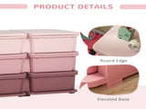 Kids Storage Unit, with Six Drawers - Pink T3398P347681