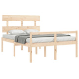 Senior Bed without Mattress 140x200 cm Solid Wood 3195351