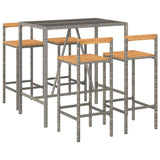 Garden Bar Set Grey 3187693