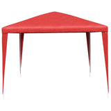 Party Tent 400 x 300 x 255 cm Red PE and Steel 42032346