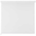 ZNTS Shower Roller Blind 140x240 cm White 142844
