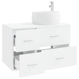 Bathroom Furniture Set 2 pcs White Engineered Wood 3404000
