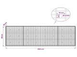 Gabion with 5 mm Wire and 5x10 cm Mesh 400x30x150 cm 3464666