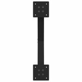 Coffee Table Legs X-Shaped 2 pcs Black 60x cm Steel 4012880