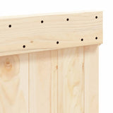 Headboard 200x104 cm Solid Wood Pine 358402