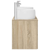 Bathroom Furniture Set 3 pcs Sonoma Oak 49.5 x 44.5 x 66 cm 3405925