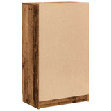 Shoe Cabinet Old Wood 59x35x100.5 cm Engineered Wood 856993