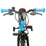 Kids Bike 14 Inches for 3-5 Years Old Light Blue 42009350