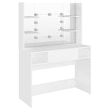 Makeup Table White MDF with melamine surface Medium Makeup Table 331538