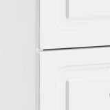 Bedside Cabinet 2 pcs High Gloss White 43 x 34.5 x 44.5 cm 895684