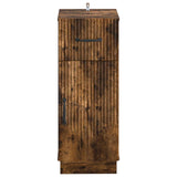 Bathroom Storage Cainet HOORN Smoked Oak 30 x 31 x 77 cm 897270