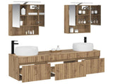 Bathroom Cabinet Set 5 pcs Artisan Oak 50 x 14.5 x 70 cm 3406646