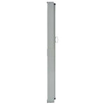 Patio Retractable Side Awning 140 x 300 cm Brown 48346
