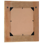 Wall Mirror Solid Reclaimed Wood 60x60 cm 246417