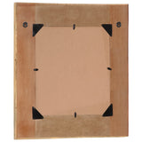 Wall Mirror Solid Reclaimed Wood 60x60 cm 246417