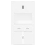 Highboard White Engineered Wood 3185367