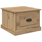 Coffee Table Artisan Oak 50 x 50 x 35 cm Engineered Wood 881371