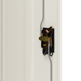File Cabinet White 90x40x105 cm Steel 339736