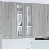 Hanging Cabinet Grey Sonoma 60 x 31 x 100 cm Engineered Wood 884391