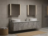 Bathroom Cabinet Set 5 pcs Concrete Grey Engineered Wood 3406570