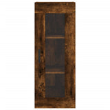 Wall Mounted Cabinet Smoked Oak 34.5x34x90 cm 828921