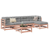 6 Piece Garden Sofa Set Solid Wood Douglas Fir 3299399