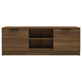 TV Cabinet Brown Oak 102x35x36.5 cm Engineered Wood 817134