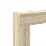 Fireplace Surround Sonoma Oak 81x18x82 cm Engineered Wood 854600