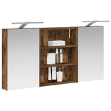 Bathroom Cabinet Set 3 pcs 100 x 10.5 x 50 cm Engineered wood 3403692