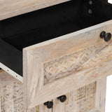 Bedside Cabinet White 50 x 33 x 60 cm Engineered Wood 4018127