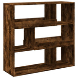 Book Cabinet/Room Divider Smoked Oak 100x33x94.5 cm 854440