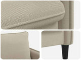 XL Armchair Sand Velvet 42043544