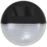 Solar Lamp Set of 24 Black Polypropylene Compact Solar Lamp 277139