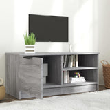 TV Cabinet Grey Sonoma 80x35x36.5 cm Engineered Wood 817119