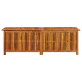 Garden Storage Box 175x50x58 cm Solid Acacia Wood 316499