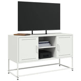 TV Cabinet White 100.5x39x60.5 cm Steel 846517