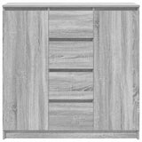 Sideboard with Drawers Grey Sonoma 100.5x35x98.5 cm Engineered Wood 3328458