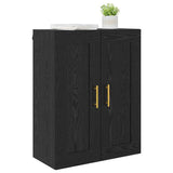 Wall Mounted Cabinet Black Oak 69.5 x 34 x 90 cm 882426