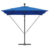 Umbrella 249 x 249 x 250 cm Polyester and Aluminium Azurblau 42003404