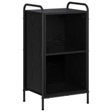 Book Cabinet 43 x 33 x 80 cm Engineered Wood Black Oak 8013884