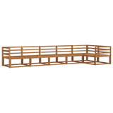 Outdoor Sofa Set 6 pcs Natural Solid Acacia Wood 3367632